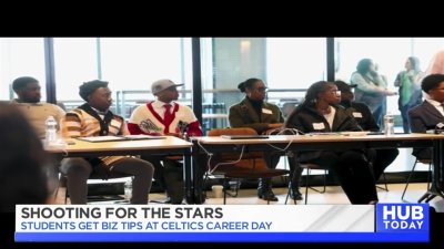 Celtics & Bentley University Host 35 Students for 2025 Career Day