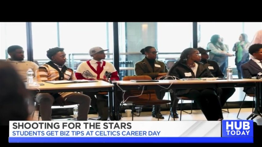 Celtics & Bentley University Host 35 Students for 2025 Career Day
