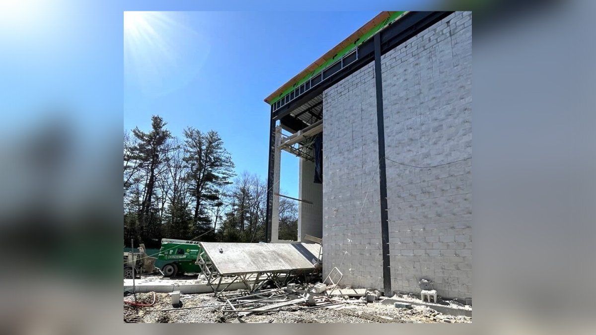 Hopkins Elementary School Extension Construction Collapse Nbc Boston