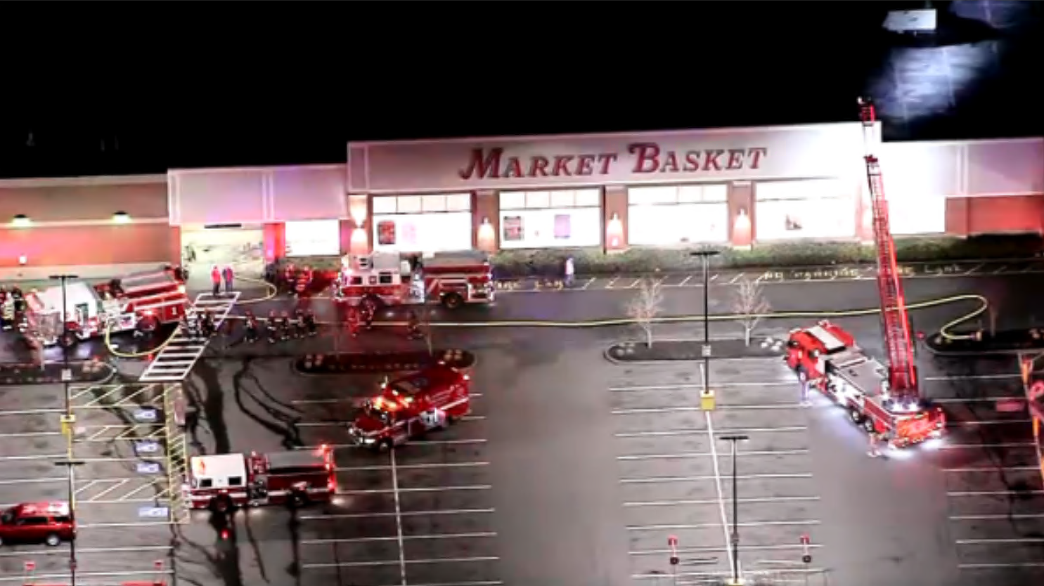 Fire breaks out at Gloucester Market Basket