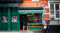 Mary O’s storefront in the East Village of New York.