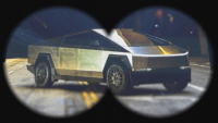 A Cybertruck