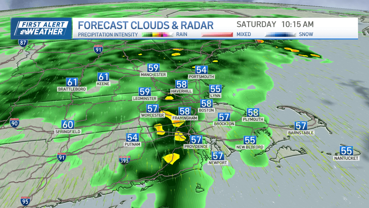 Boston Massachusetts weather forecast, rain today, thunderstorms ...