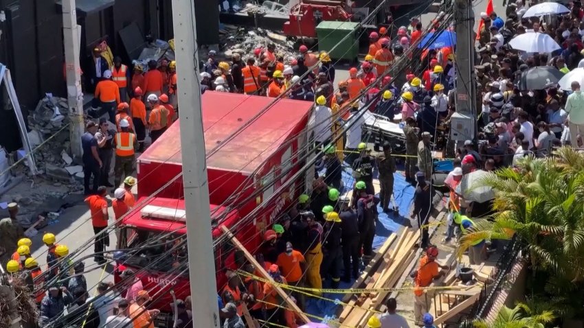 Dominican Republic nightclub collapses, killing at least 124 people