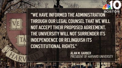 Harvard rejects Trump administration's demands