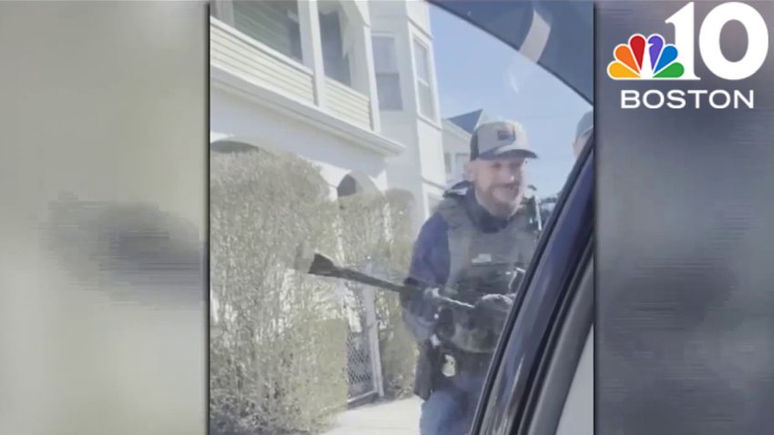 Woman speaks out after video shows ICE agents smashing car's window to get her husband