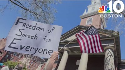 Rally at Harvard in support of foreign students amid Trump admin. threat