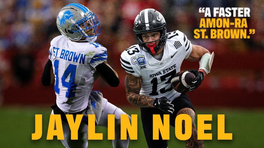 Explosive and physical WR Jaylin Noel is a FASTER version of Amon-Ra St. Brown