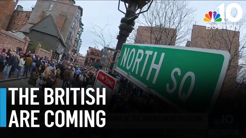 Boston marks 250 years since Paul Revere's midnight ride