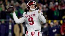 Indiana quarterback Kurtis Rourke