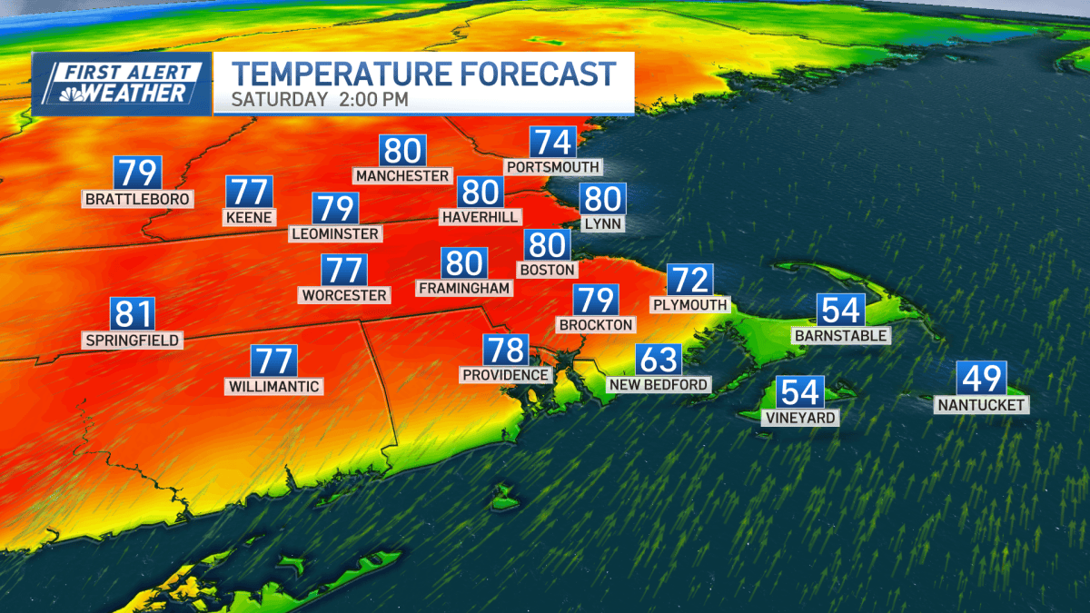Boston Massachusetts weather, what’s forecast for Easter weekend – NBC ...