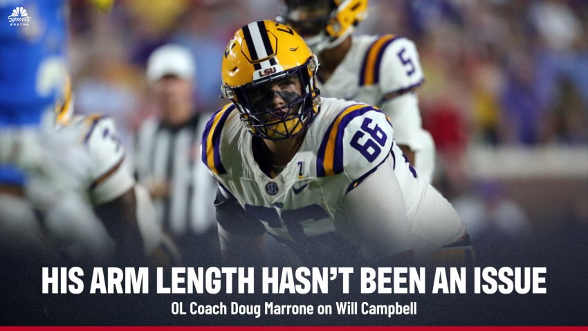 Marrone: Haven't noticed arm length being issue for Will Campbell