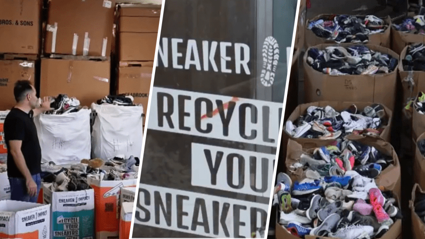 Miami company recycles sneakers to keep them out of landfills: ‘It's pretty special'