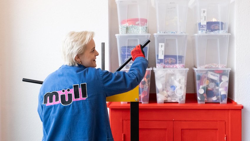 Charlie Rudkin-Wilson founded Müll.Club to recycle household plastic into designer homewares.
