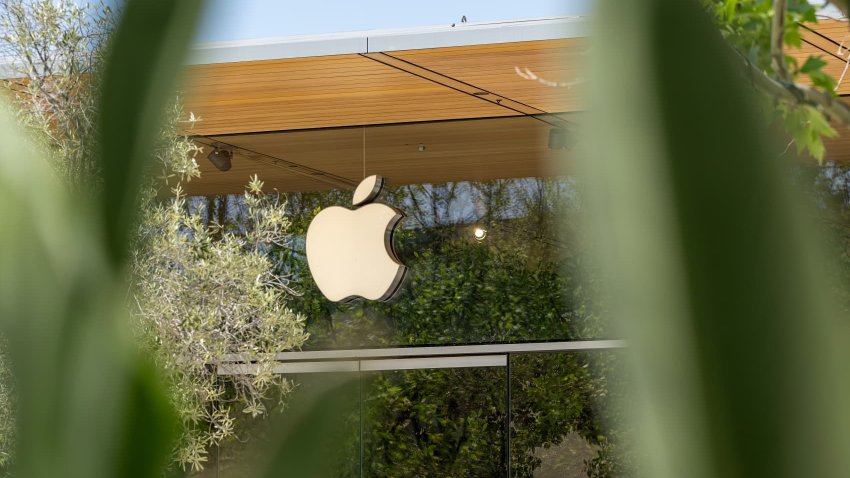 An Apple store in Walnut Creek, California, U.S., on April 30, 2025.