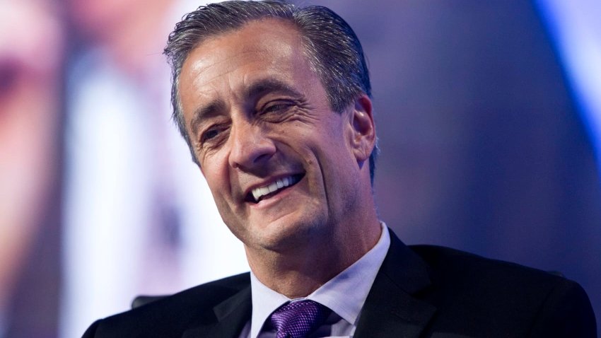 FILE PHOTO: David Steiner, smiles while speaking at the OPEC Oil Embargo +40 conference hosted by Securing America’s Future Energy (SAFE) in Washington, D.C., U.S., on Wednesday, Oct. 16, 2013.