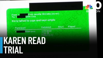 Jennifer McCabe testifies about text messages in Karen Read trial