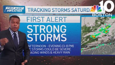 Rain headed to Boston area — but the weekend's not a washout!