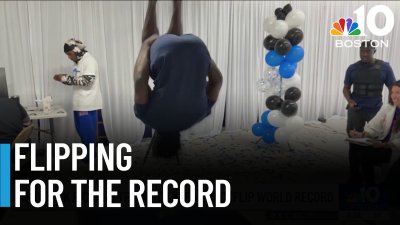 Stoughton native Olympian Frederick Richard aims for backflip world record