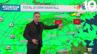 Waves of wet weather headed to Boston this week