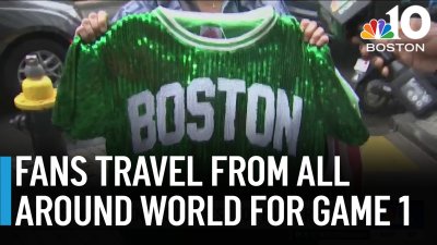 Celtics fans travel from all around the world for Game 1 against the Knicks