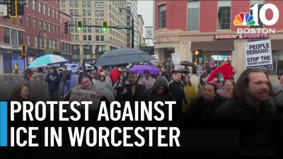 Worcester protesters call out ICE after chaos on Eureka Street
