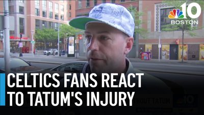 Celtics fans react to Jayson Tatum's Achilles injury
