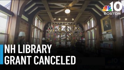 Federal government rescinds funds for library in small town of Mont Vernon, NH
