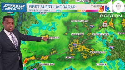 Some rain, some storms take us into the weekend in Boston