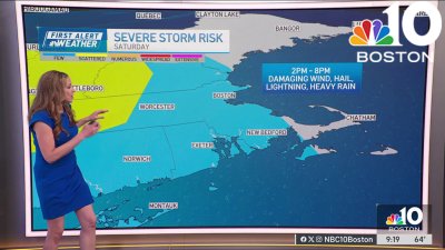 FIRST ALERT: Severe storms, tornadoes possible today in parts of New England