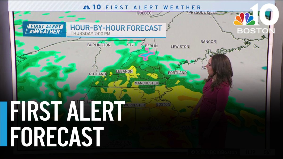 Tracking a nor’easter bringing heavy rain and strong winds – NBC Boston