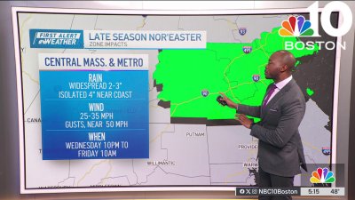 Forecast: Mist and drizzle ahead of late-season nor'easter
