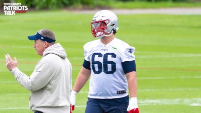 Will Campbell's size stands out among linemen in first look at Patriots OTAs