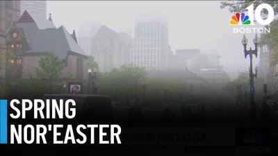 New England prepares for nor'easter ahead of Memorial Day weekend
