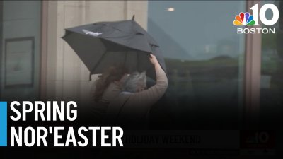 Nor'easter brings heavy rain ahead of holiday weekend