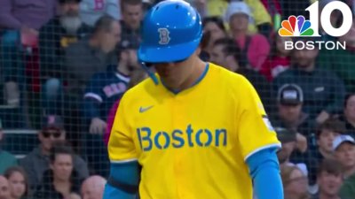 Red Sox prospect Marcelo Mayer goes 0 for 4 in MLB debut at Fenway Park