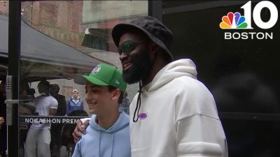 ‘Love, genuine connection': Jaylen Brown meets with his fans, speaks exclusively with NBC10 Boston