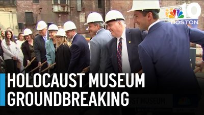 Boston leaders on hand for Holocaust museum groundbreaking