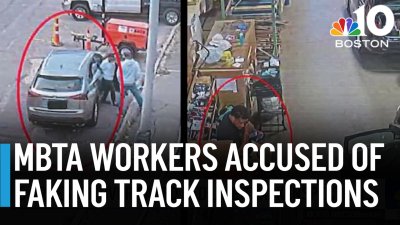 5 MBTA workers arrested for allegedly faking track inspections