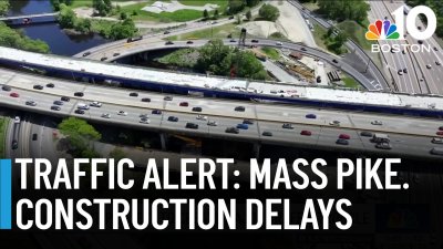 Heavy traffic expected on Mass. Pike near I-95 during weekend construction