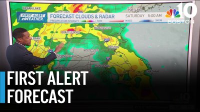 A rainy Saturday ahead, but not a weekend washout