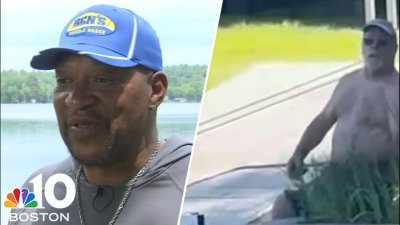 Video: Using slur, man admits throwing rocks at man, daughter on Mass. lake