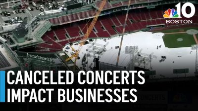 Local businesses feel pinch from canceled concerts at Fenway Park