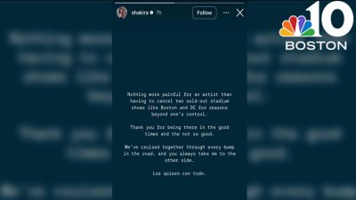 Shakira speaks out about canceled Fenway concert