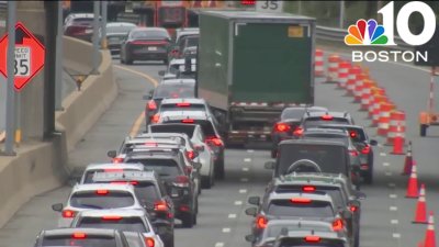 Weekend lane closures on Mass. Pike continue