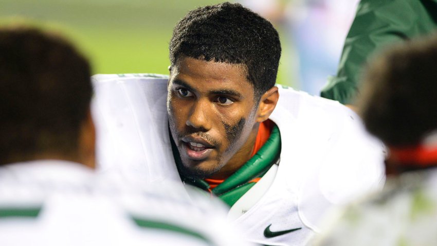 Miami defensive back A.J. Highsmith