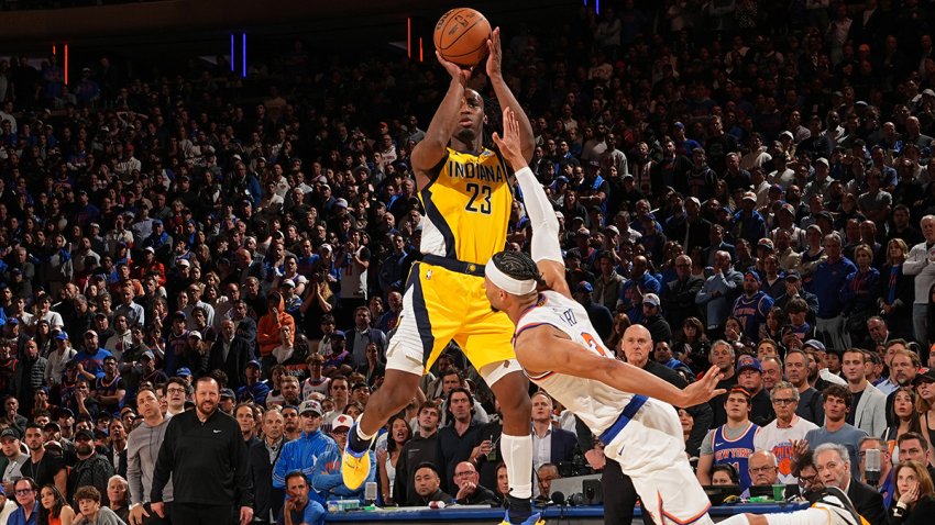 Pacers guard Aaron Nesmith