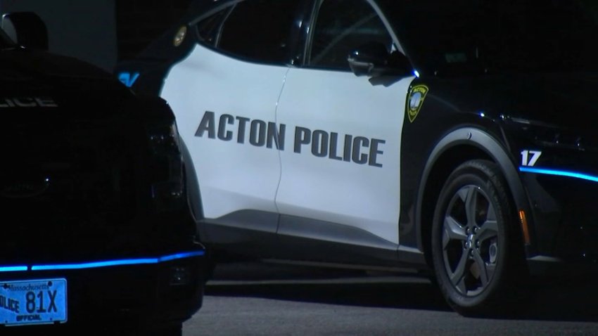 A file photo of a police cruiser in Acton, Massachusetts.