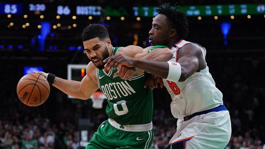 Jayson Tatum and OG Anunoby