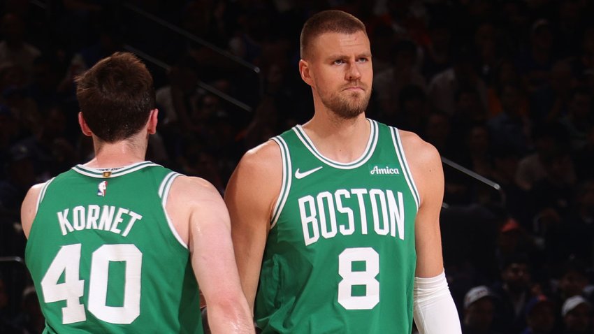 Celtics big man Kristaps Porzingis